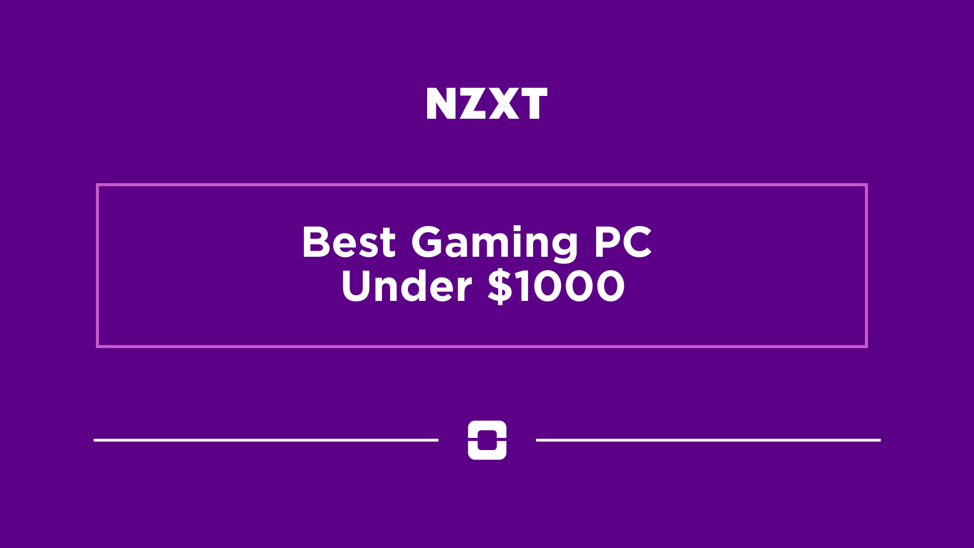 header saying 'Best Gaming PC under $1000