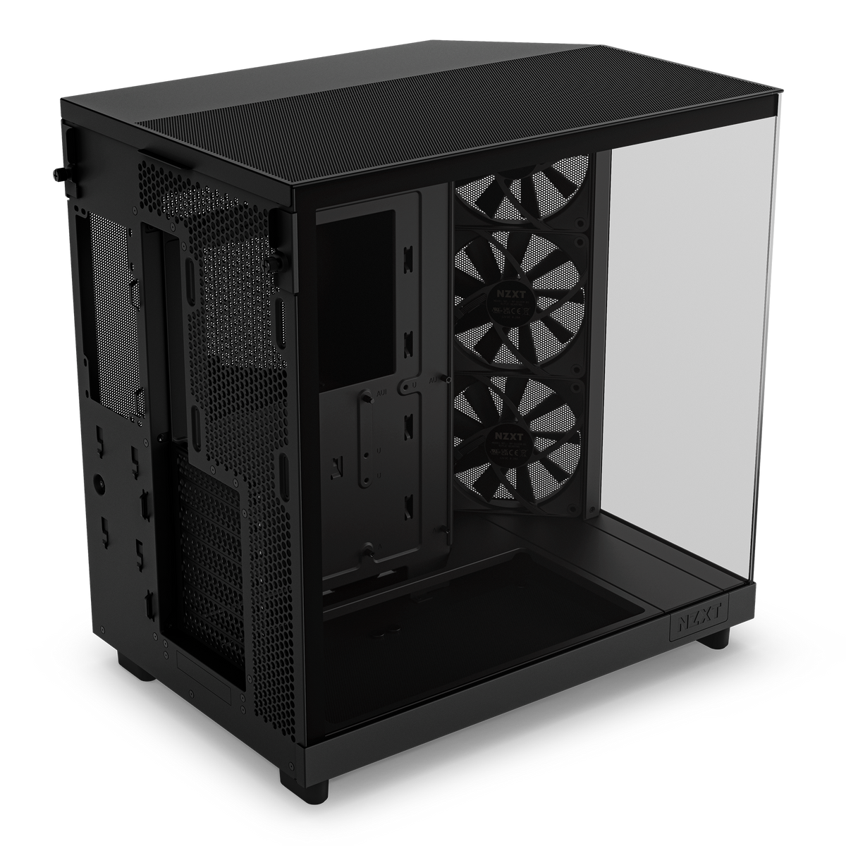 NZXT H6 Flow black, left side view