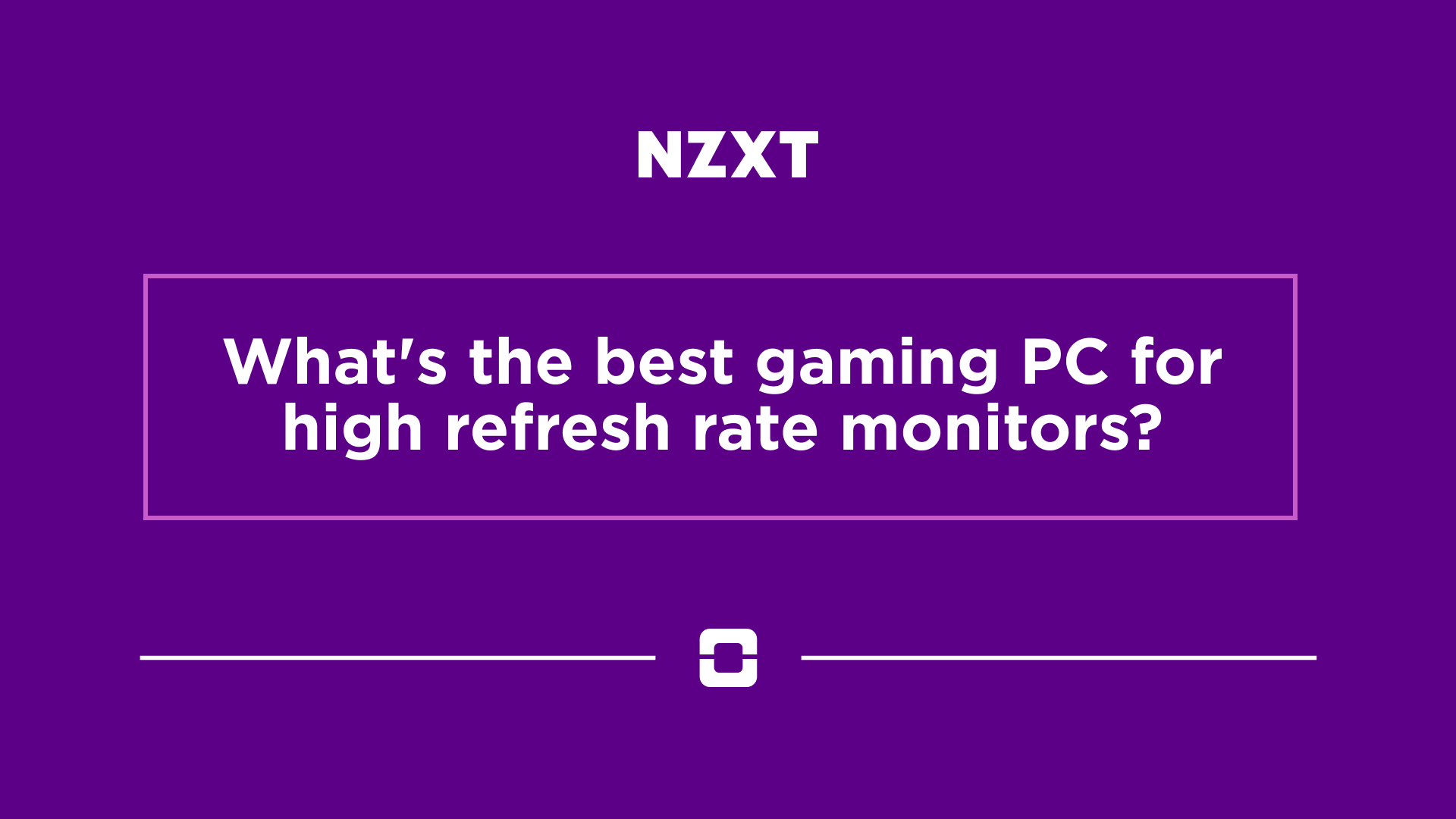 What's the best gaming PC for high refresh rate monitors?