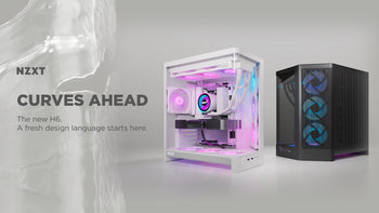 The New NZXT H6: Compact Dual-Chamber, Built Your Way.