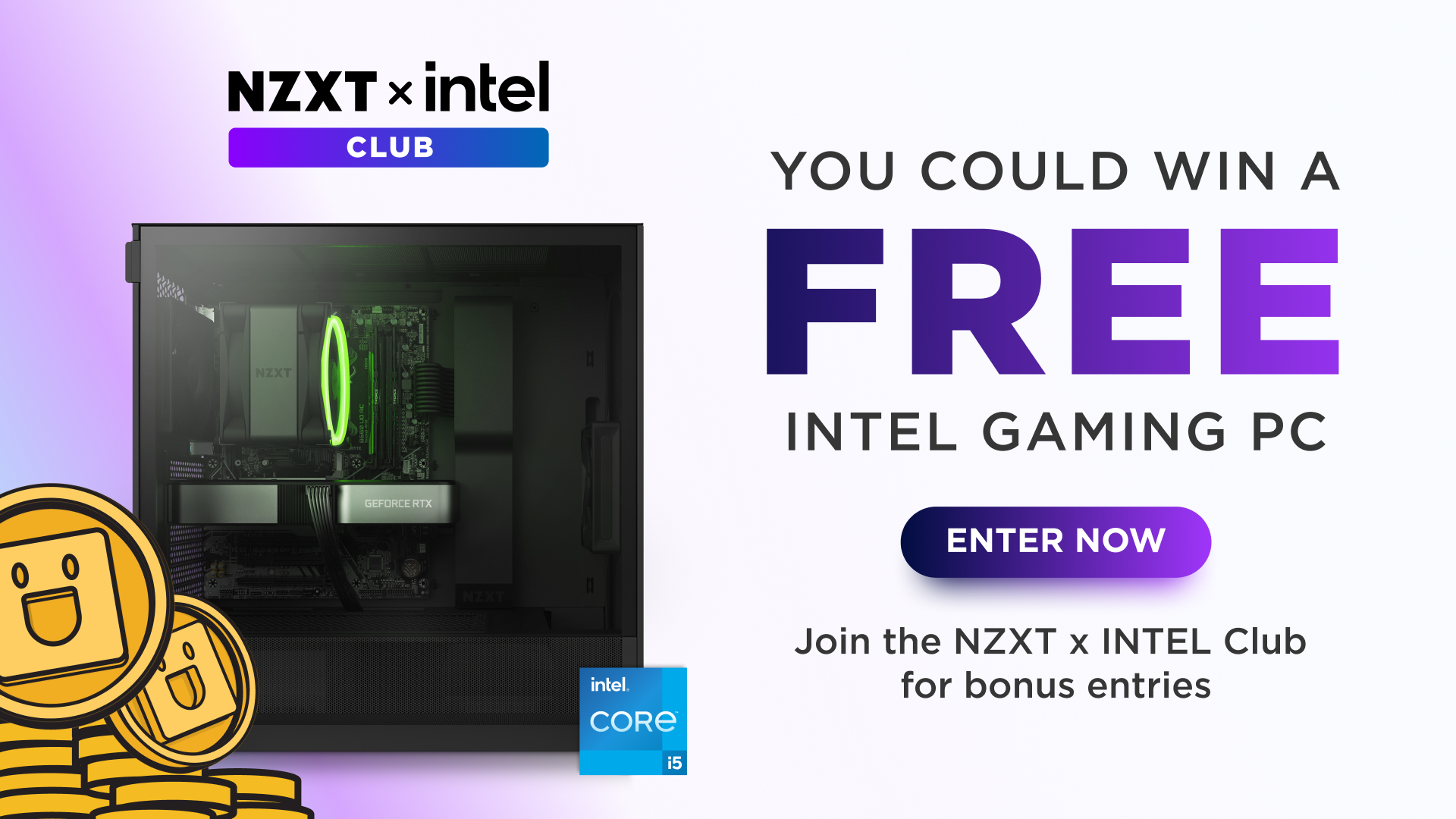 Win a FREE Gaming PC in the NZXT x Intel Club August Giveaway