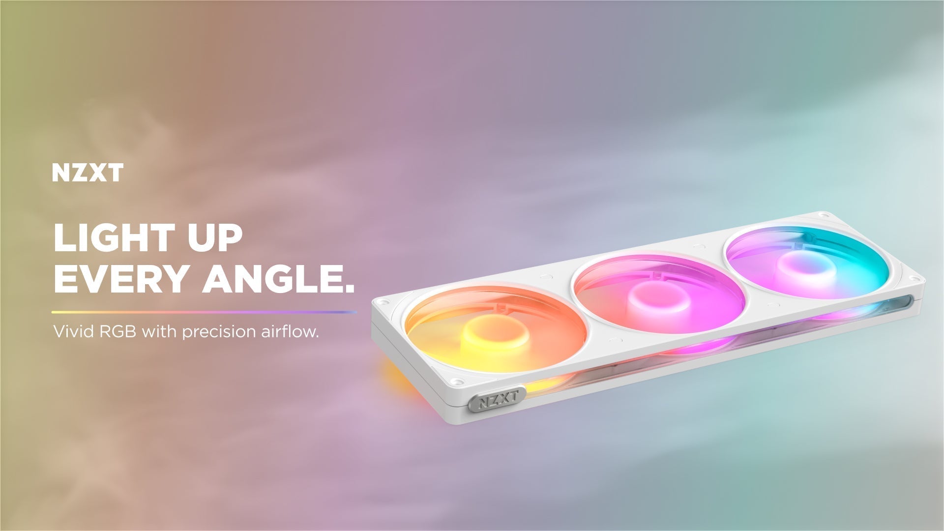 NZXT RGB Fans, Refreshed: Less to Install. More to Show.
