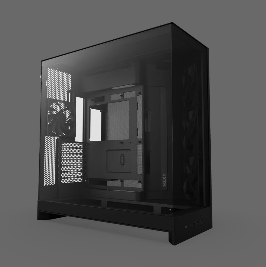 H9 Flow Series (2025) Left Tempered Glass Panel