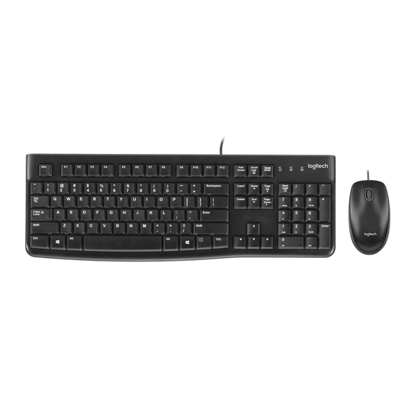 Logitech MK120 Corded Keyboard and Mouse Combo