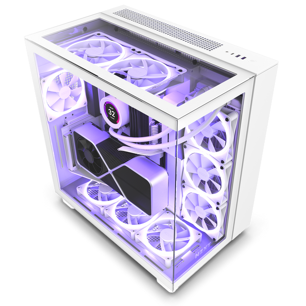 H9 Elite (2023) | Dual-Chamber Mid-Tower Airflow Case | NZXT